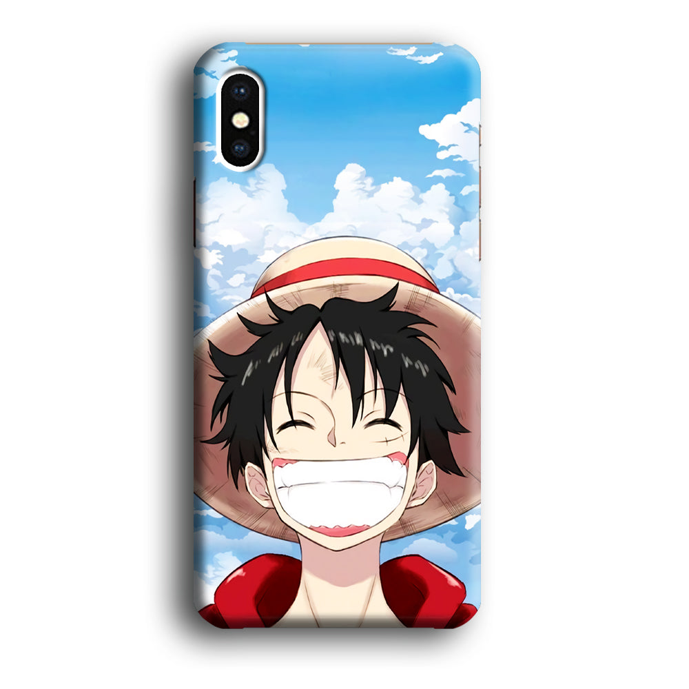 Luffy One Piece Warm Smile iPhone XS Case