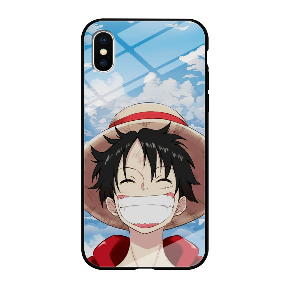 Luffy One Piece Warm Smile iPhone XS Case