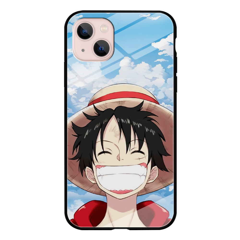 Luffy One Piece Warm Smile iPhone 15 Plus Case