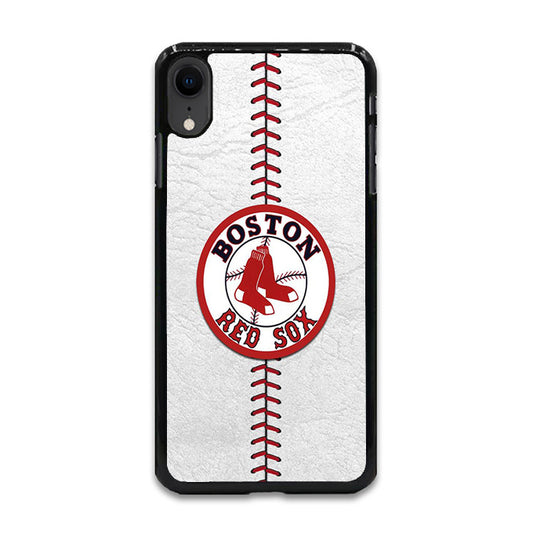 MLB Boston Red Sox Ball Skin iPhone XR Case