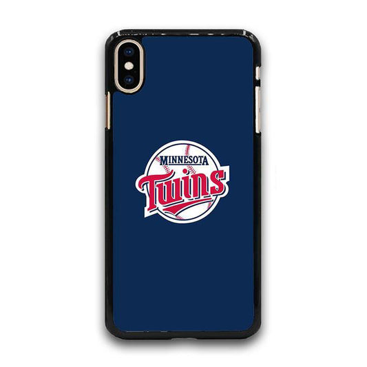MLB Minnesota Twins Logo Blue iPhone X Case