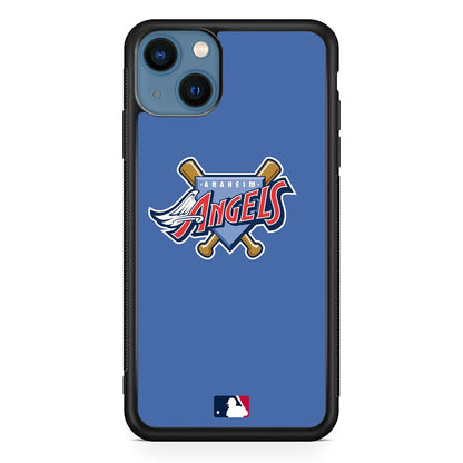 MLB  Angels Blue Sky iPhone 15 Plus Case