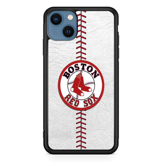 MLB Boston Red Sox Ball Skin iPhone 15 Case