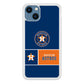 MLB Huston Astros Blue Orange iPhone 14 Plus Case