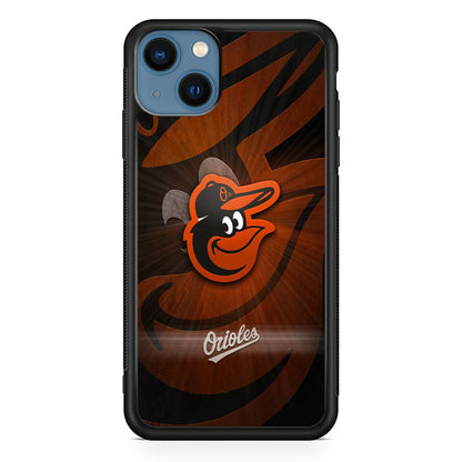 MLB Orioles Baltimore Logo iPhone 15 Case