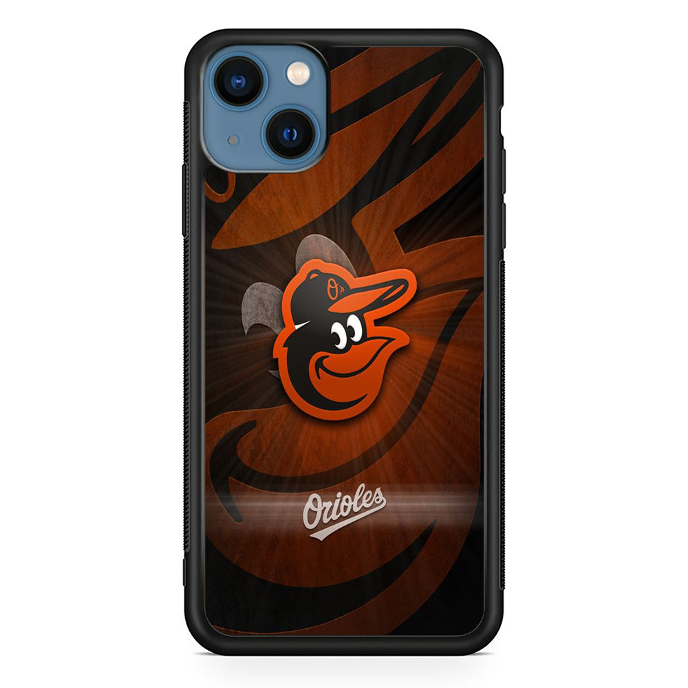 MLB Orioles Baltimore Logo iPhone 15 Plus Case