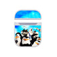 Madagascar Team Penguins Hard Plastic Case Cover For Apple Airpods