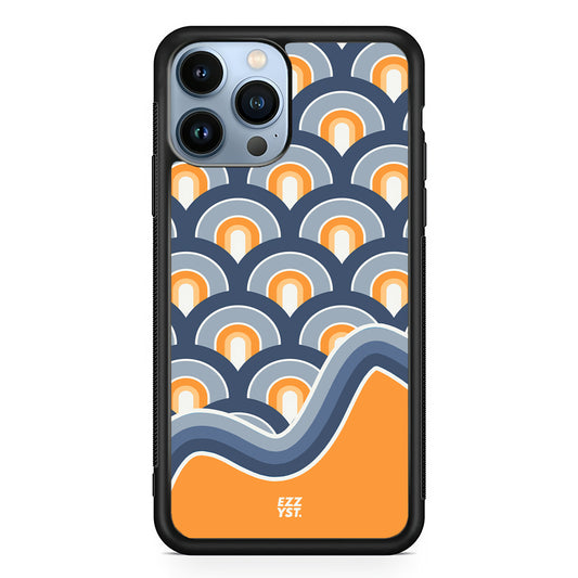 Magnificent Scales Blue and Orange Magsafe iPhone Case