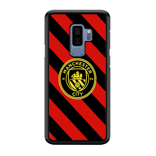 Manchester City Away Of Jersey Pattern Samsung Galaxy S9 Plus Case