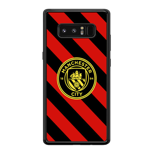 Manchester City Away Of Jersey Pattern Samsung Galaxy Note 8 Case