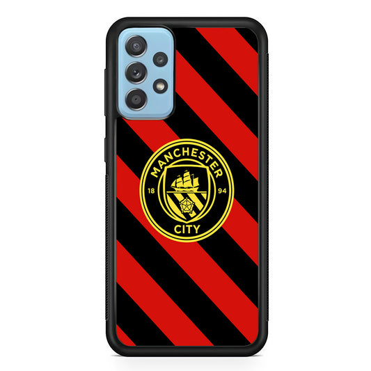 Manchester City Away Of Jersey Pattern Samsung Galaxy A52 Case