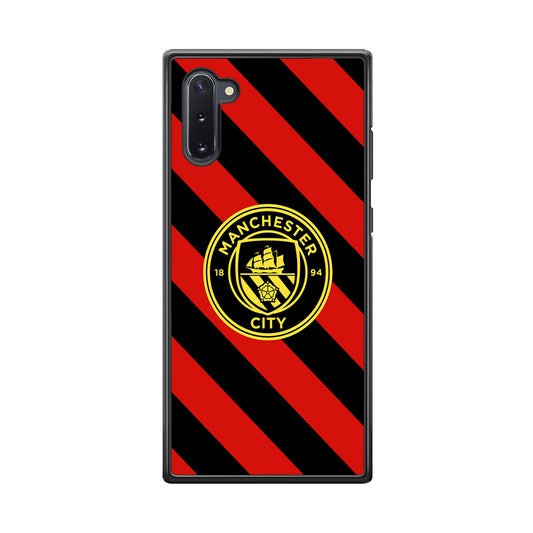 Manchester City Away Of Jersey Pattern Samsung Galaxy Note 10 Case