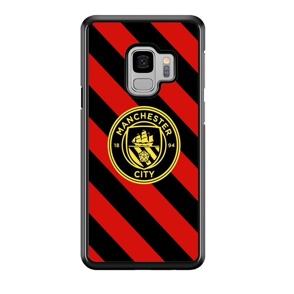 Manchester City Away Of Jersey Pattern Samsung Galaxy S9 Case