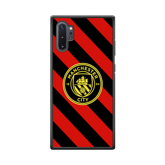 Manchester City Away Of Jersey Pattern Samsung Galaxy Note 10 Plus Case