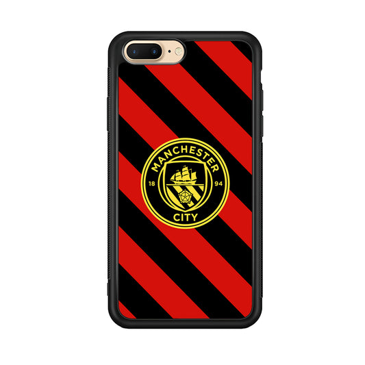 Manchester City Away Of Jersey Pattern iPhone 7 Plus Case