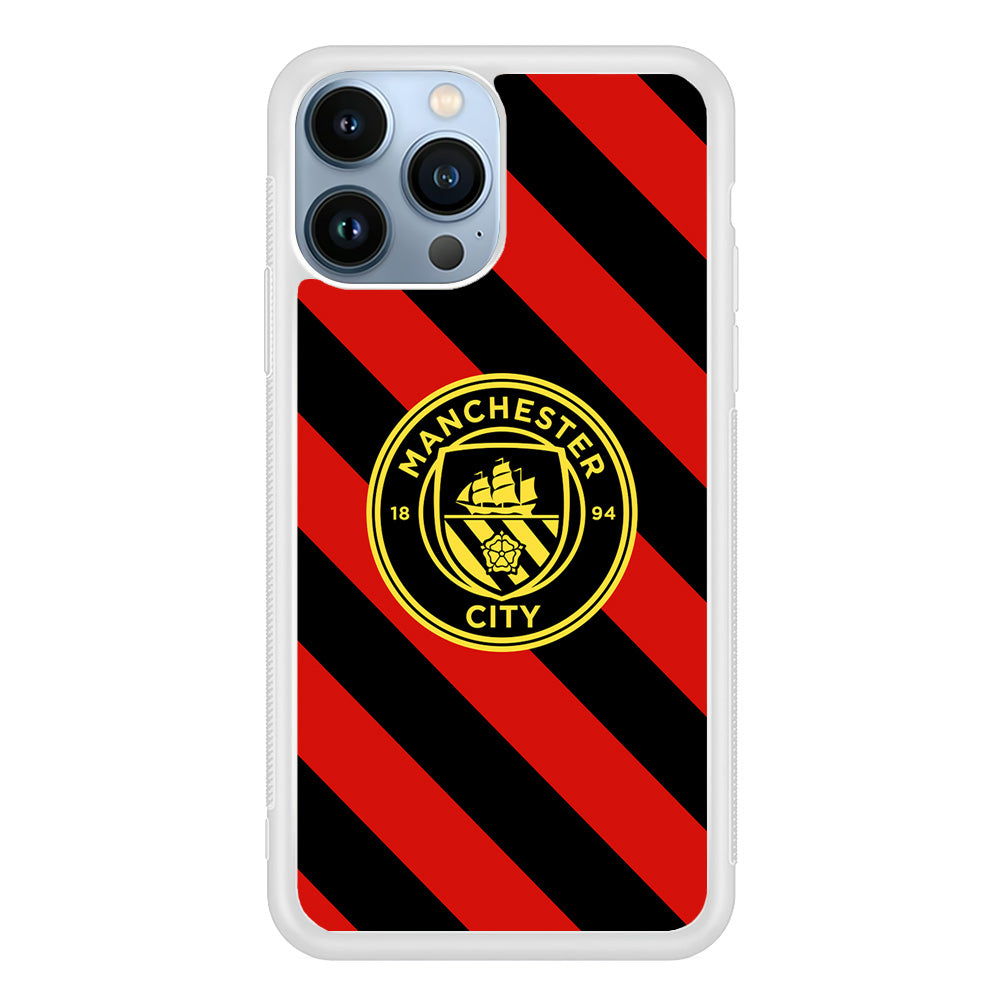 Manchester City Away Of Jersey Pattern iPhone 13 Pro Case