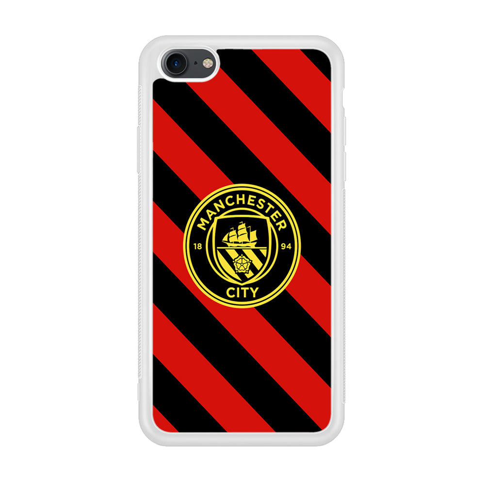 Manchester City Away Of Jersey Pattern iPhone 8 Case