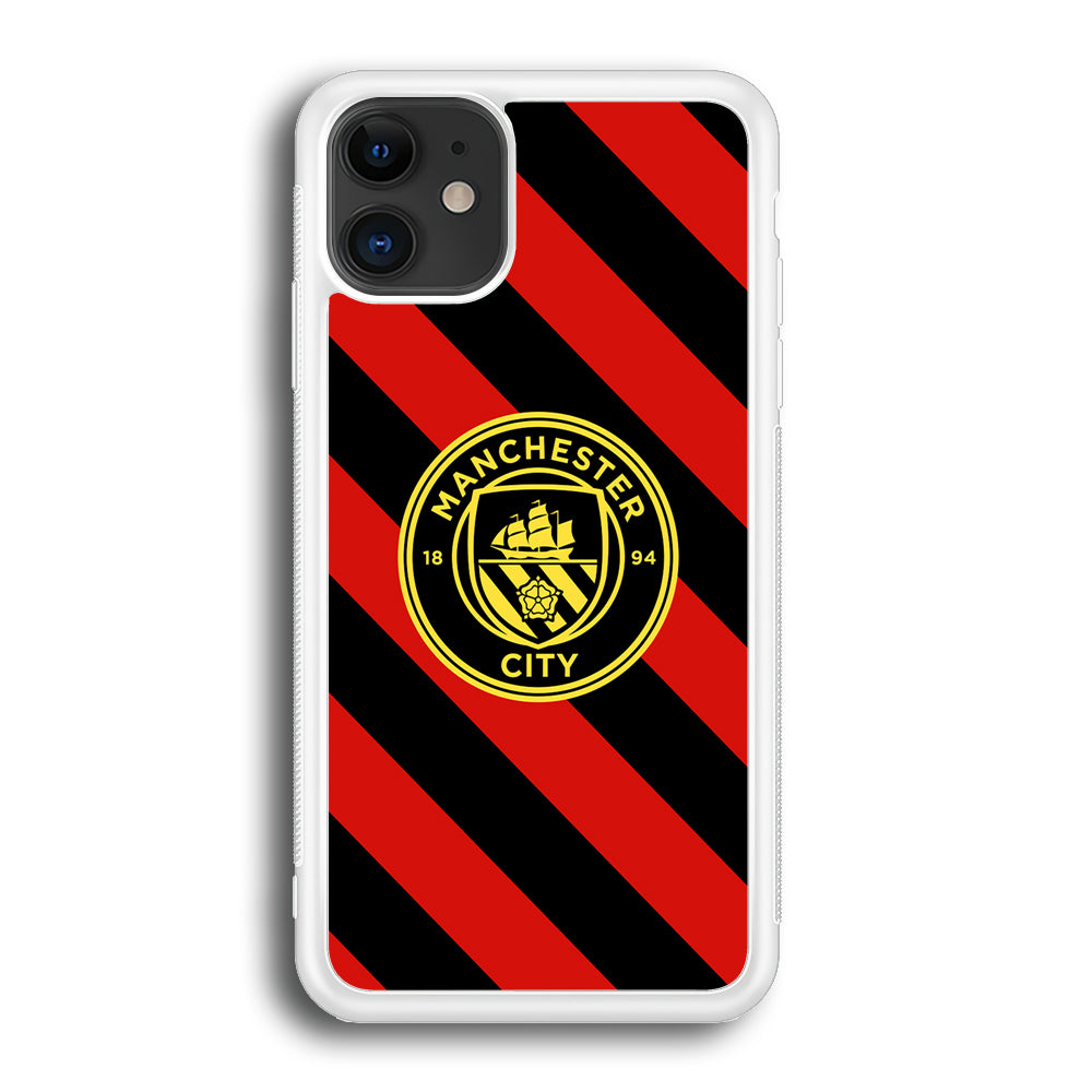 Manchester City Away Of Jersey Pattern iPhone 12 Case