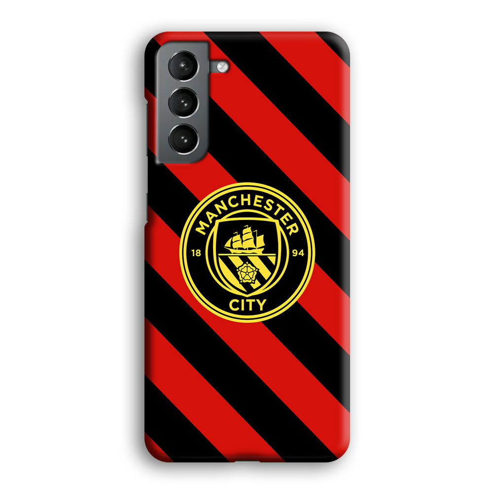 Manchester City Away Of Jersey Pattern Samsung Galaxy S21 Case