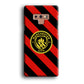 Manchester City Away Of Jersey Pattern Samsung Galaxy Note 9 Case