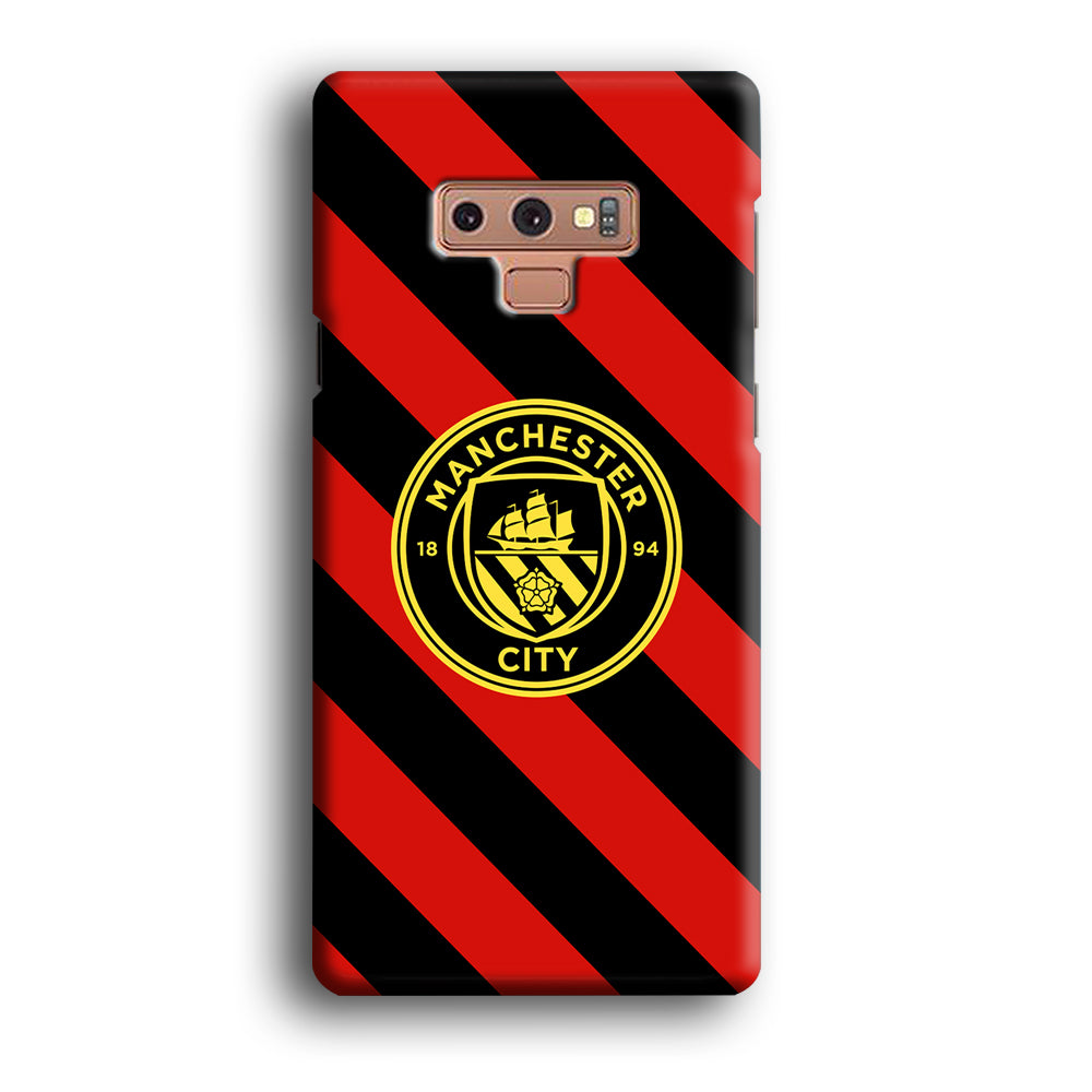 Manchester City Away Of Jersey Pattern Samsung Galaxy Note 9 Case