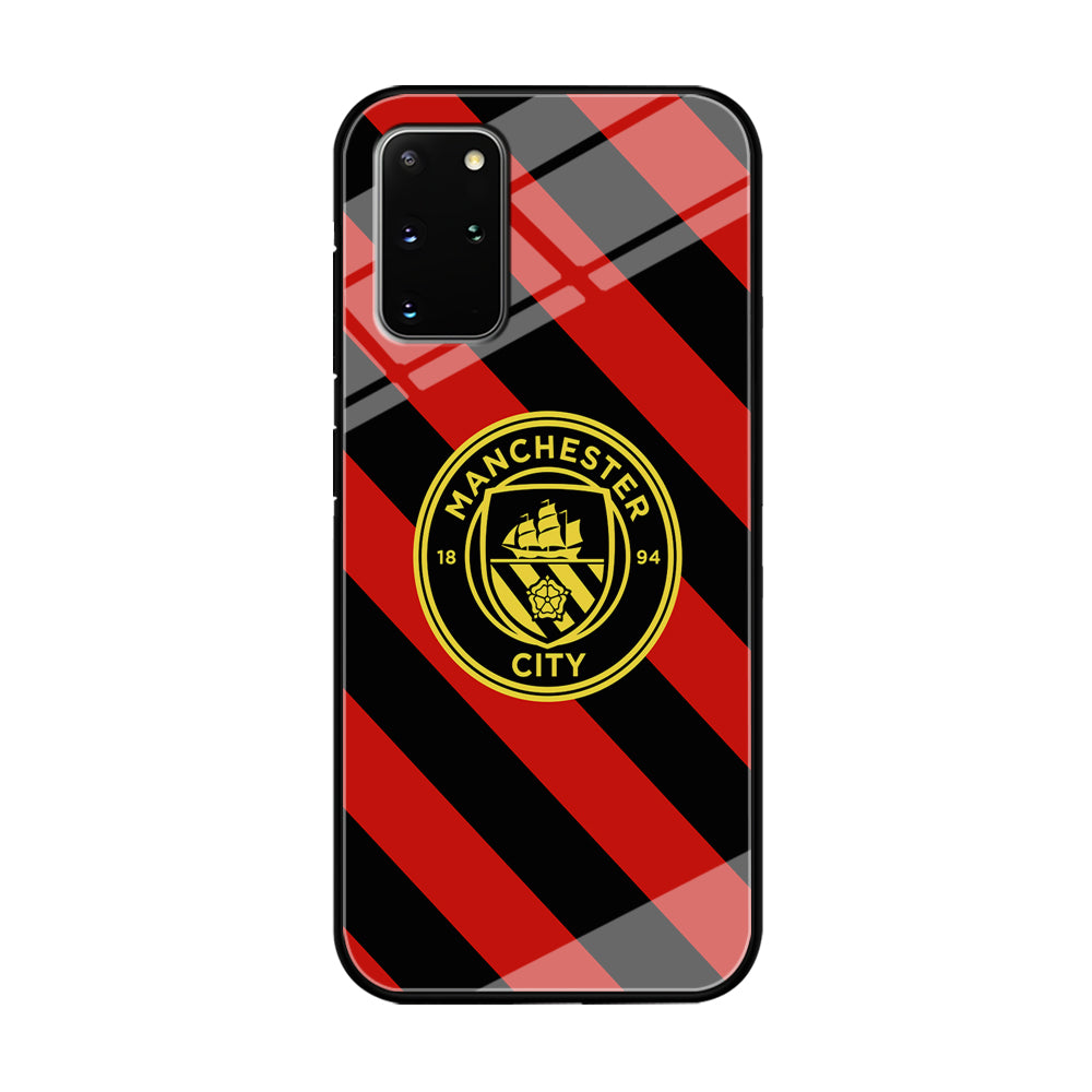 Manchester City Away Of Jersey Pattern Samsung Galaxy S20 Plus Case