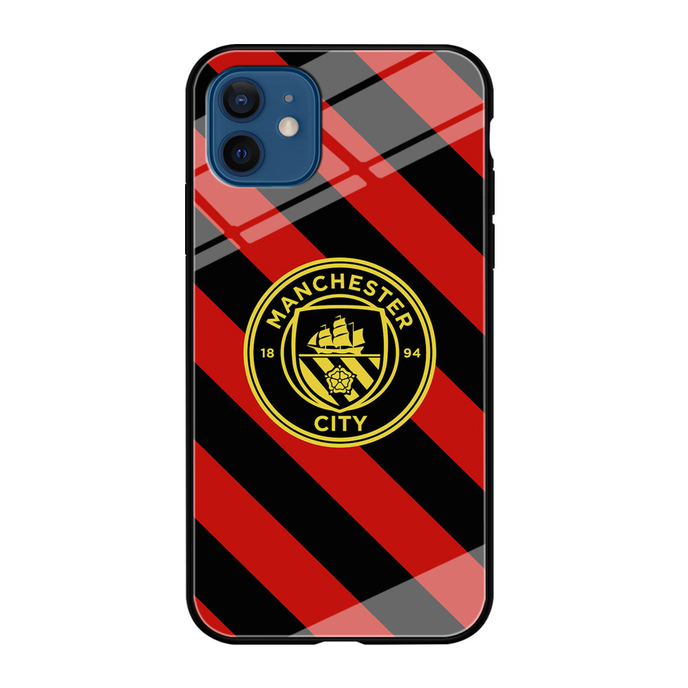 Manchester City Away Of Jersey Pattern iPhone 12 Case