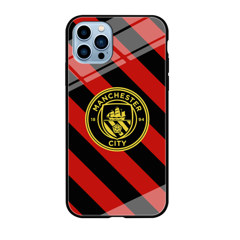 Manchester City Away Of Jersey Pattern iPhone 12 Pro Case