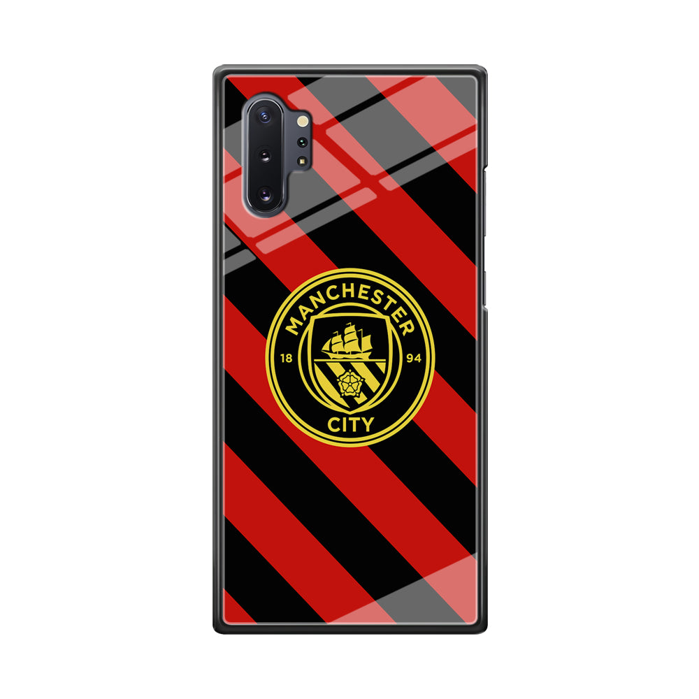 Manchester City Away Of Jersey Pattern Samsung Galaxy Note 10 Plus Case