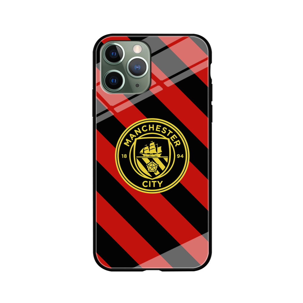 Manchester City Away Of Jersey Pattern iPhone 11 Pro Max Case