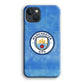 Manchester City Blue Abstract iPhone 15 Case