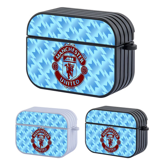 Manchester United Away Jersey Pattern Hard Plastic Case Cover For Apple Airpods Pro