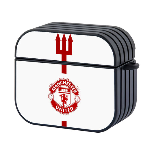 Manchester United Red Devil Hard Plastic Case Cover For Apple Airpods 4 - Ezzystore