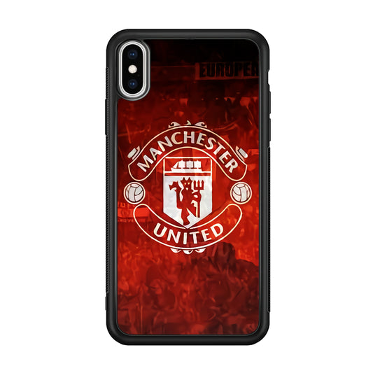 Manchester United Vibes At Home iPhone X Case