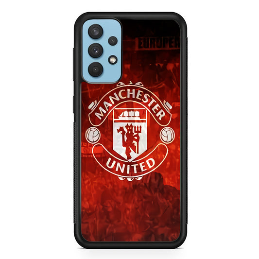 Manchester United Vibes At Home Samsung Galaxy A32 Case