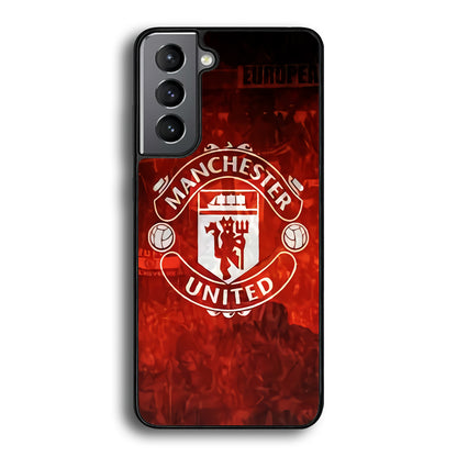 Manchester United Vibes At Home Samsung Galaxy S21 Plus Case