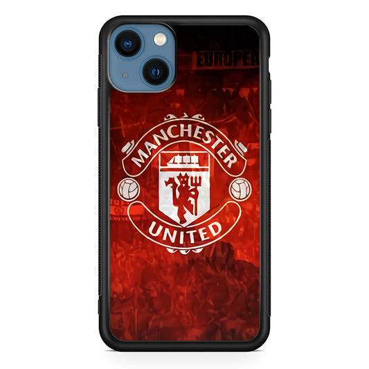 Manchester United Vibes At Home iPhone 15 Plus Case