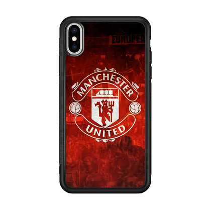 Manchester United Vibes At Home iPhone XS Case