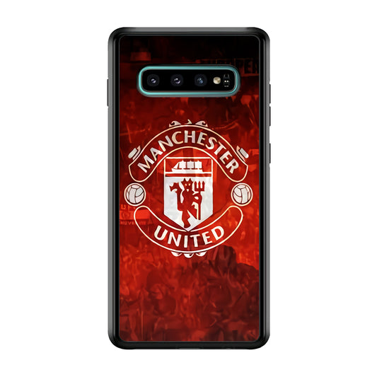Manchester United Vibes At Home Samsung Galaxy S10 Plus Case
