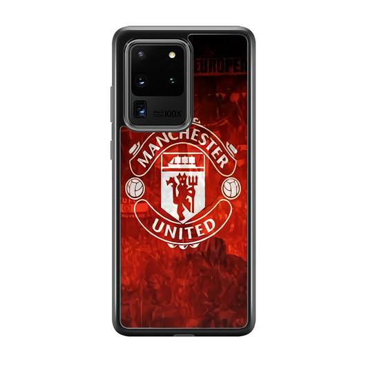 Manchester United Vibes At Home Samsung Galaxy S20 Ultra Case