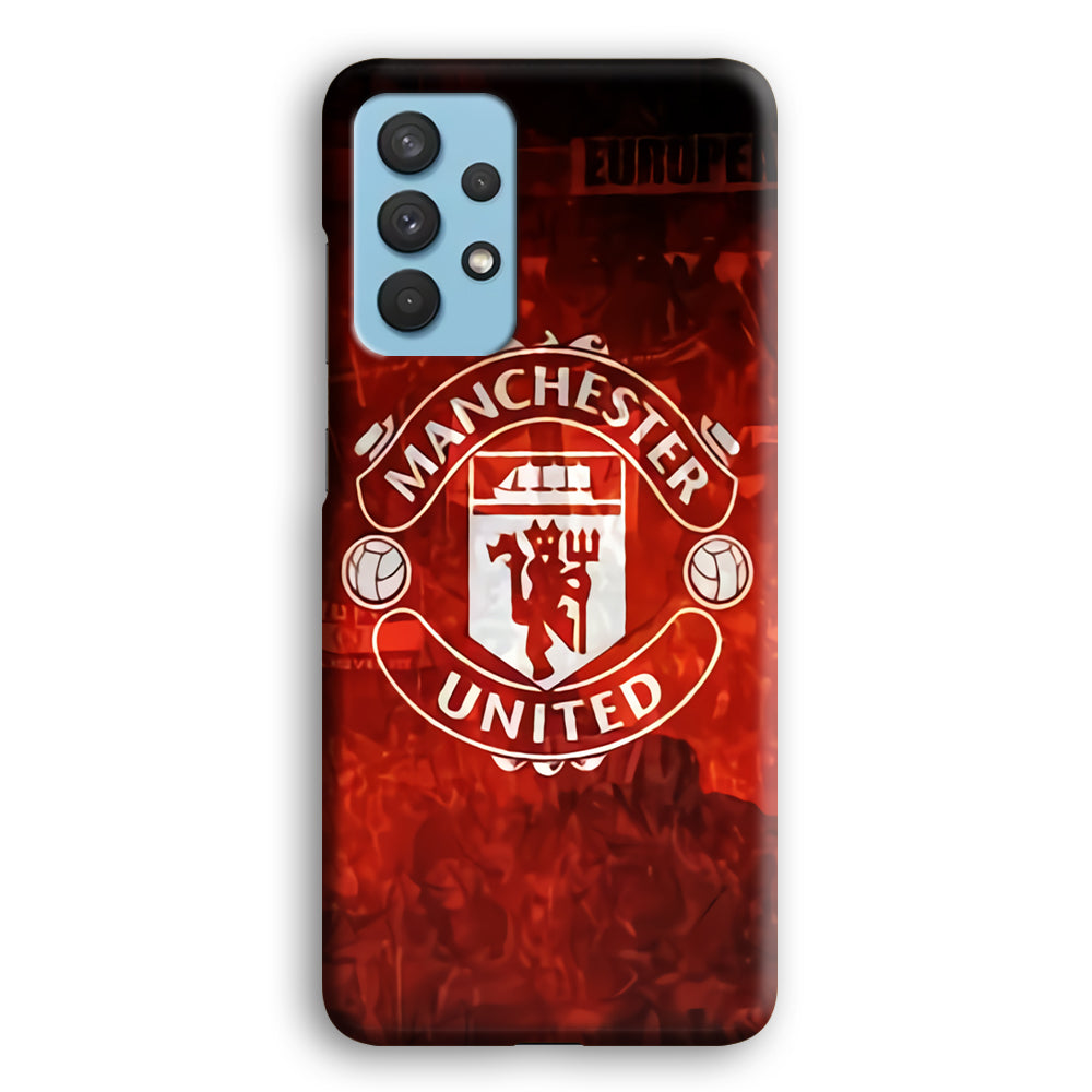 Manchester United Vibes At Home Samsung Galaxy A32 Case