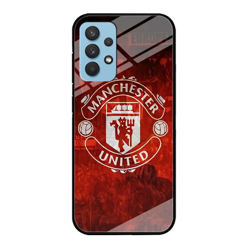 Manchester United Vibes At Home Samsung Galaxy A32 Case