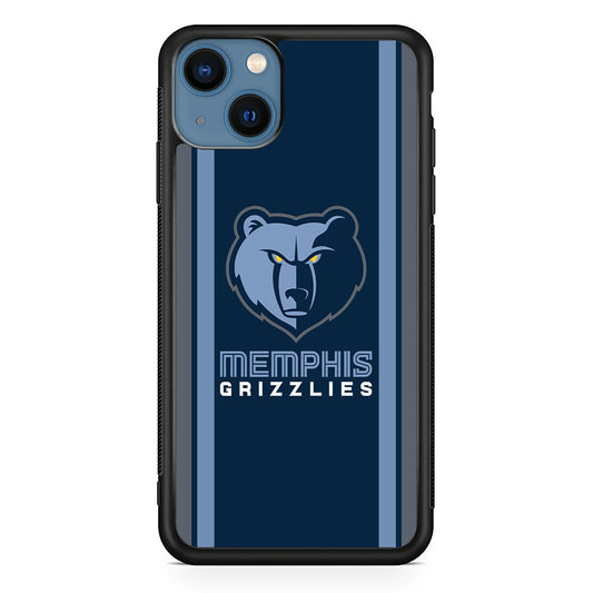 Memphis Grizzlies Stripe iPhone 15 Case
