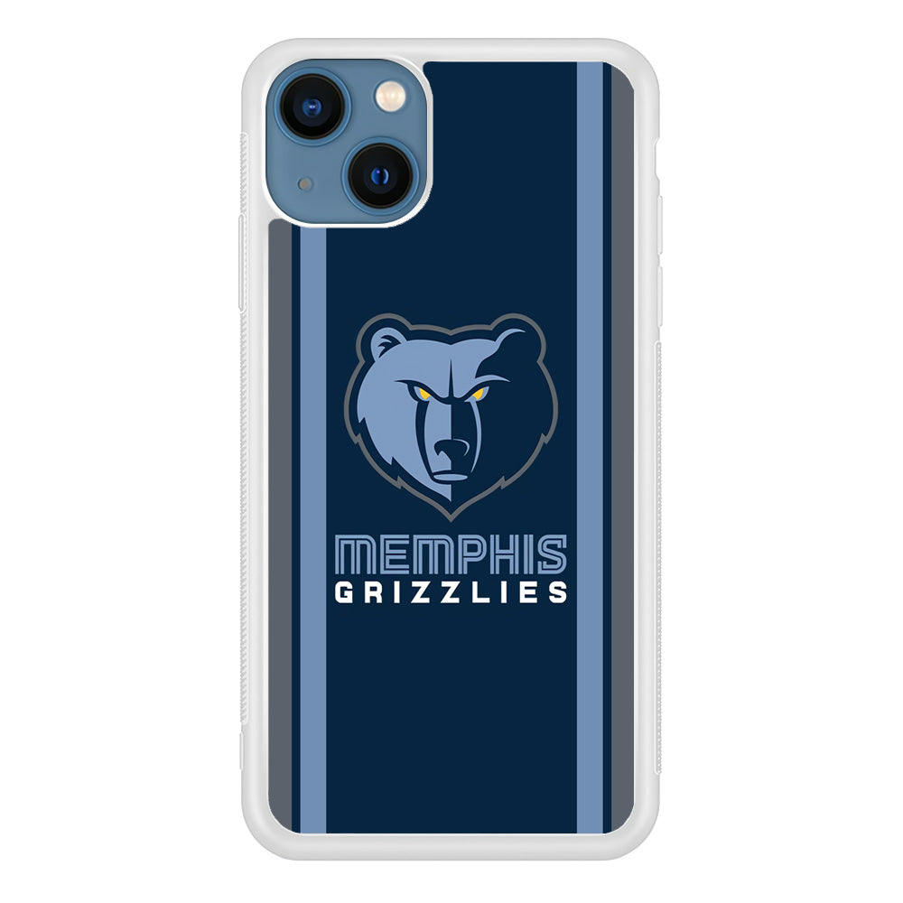 Memphis Grizzlies Stripe iPhone 14 Plus Case