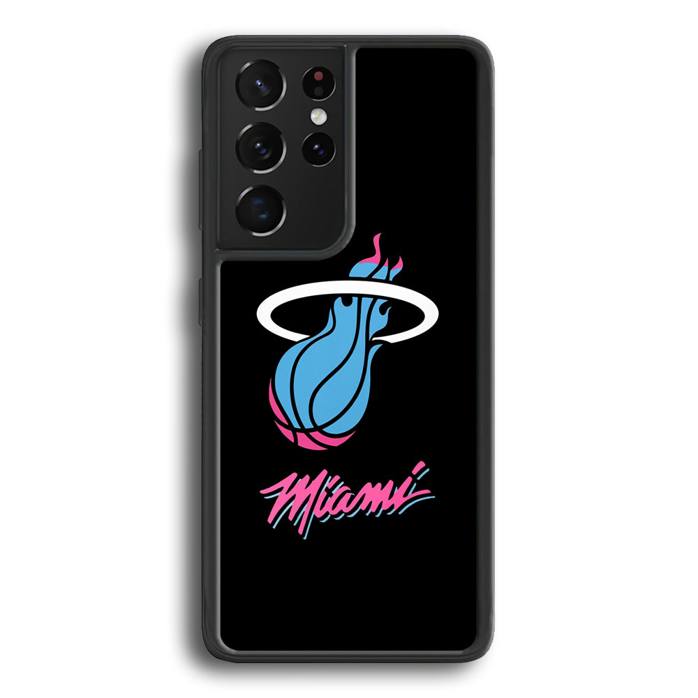 Miami Heat NBA Team Samsung Galaxy S22 Ultra Case - Ezzystore