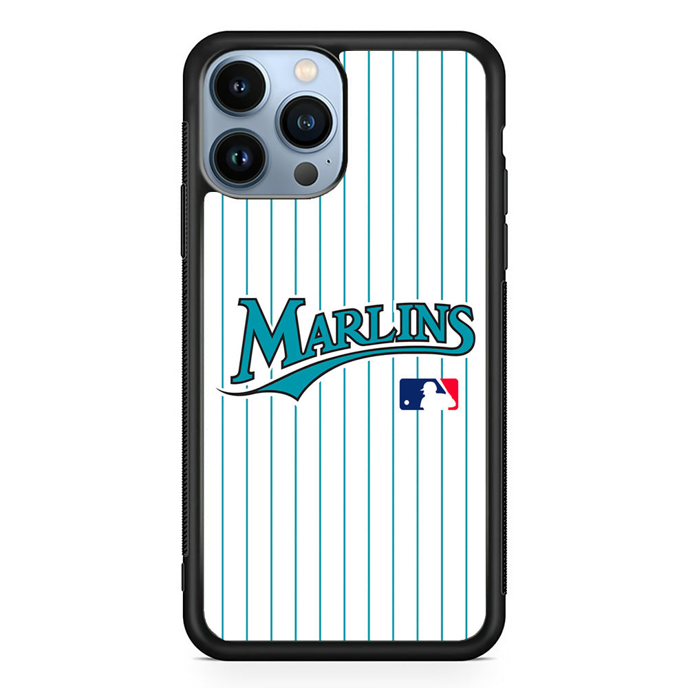 Miami Marlins Team iPhone 14 Pro Case