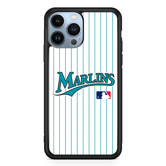 Miami Marlins Team iPhone 14 Pro Max Case