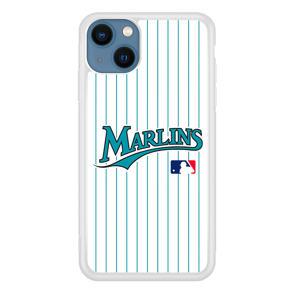 Miami Marlins Team iPhone 14 Plus Case