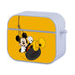 Mickey Playing Swing Hard Plastic Case Cover For Apple Airpods 3