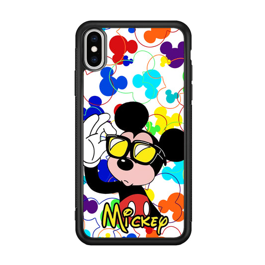 Mickey Stylish Mode iPhone X Case